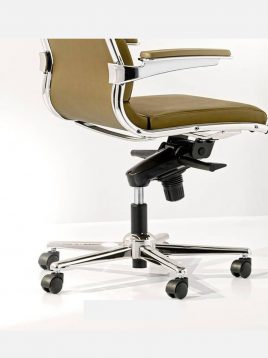 صندلی مدیریتی اروند با روکش چرم یا پارچه با روکش چرمی مدل ۴۴۱۴