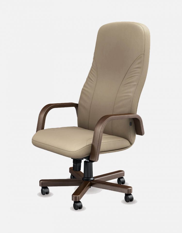 صندلی مدیریتی اروند با روکش چرم یا پارچه مدل ۲۰۱۴