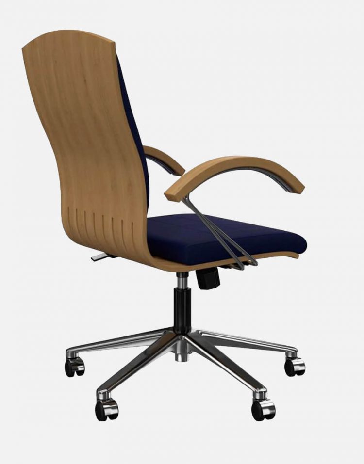 صندلی مدیریتی اروند با روکش چرم یا پارچه مدل ۳۴۱۶