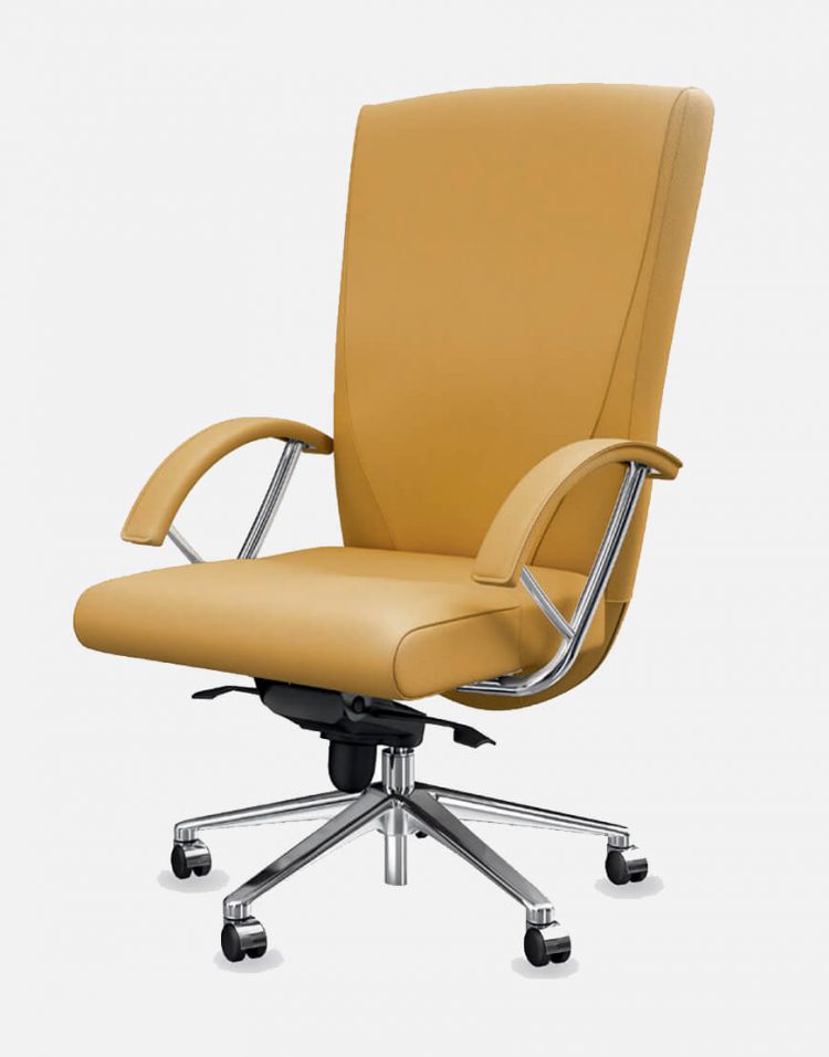 صندلی مدیریتی اروند با روکش چرم یا پارچه مدل ۳۶۱۴