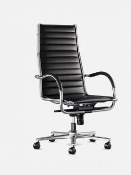 صندلی مدیریتی اروند با روکش چرم یا پارچه مدل ۶۰۱۴