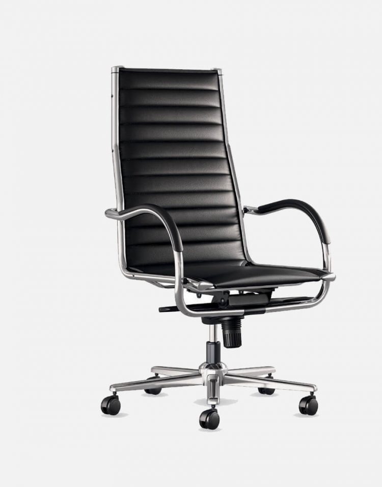 صندلی مدیریتی اروند با روکش چرم یا پارچه مدل ۶۰۱۴