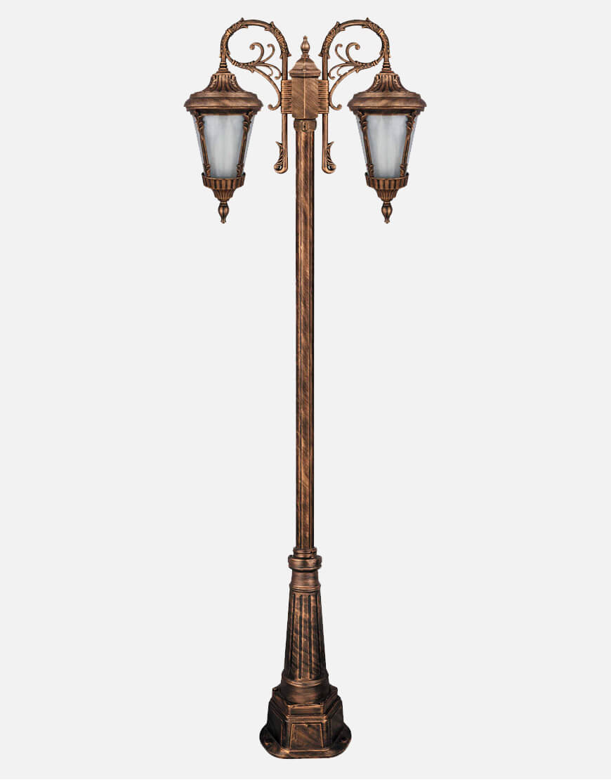 چراغ دوشاخه پارکی بیتانور مدل آترون P-Bi-642313 چراغ دوشاخه پارکی بیتانور مدل آترون P-Bi-642313