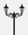 چراغ دوشاخه پارکی بیتانور مدل آیسو Z-Bi-632423