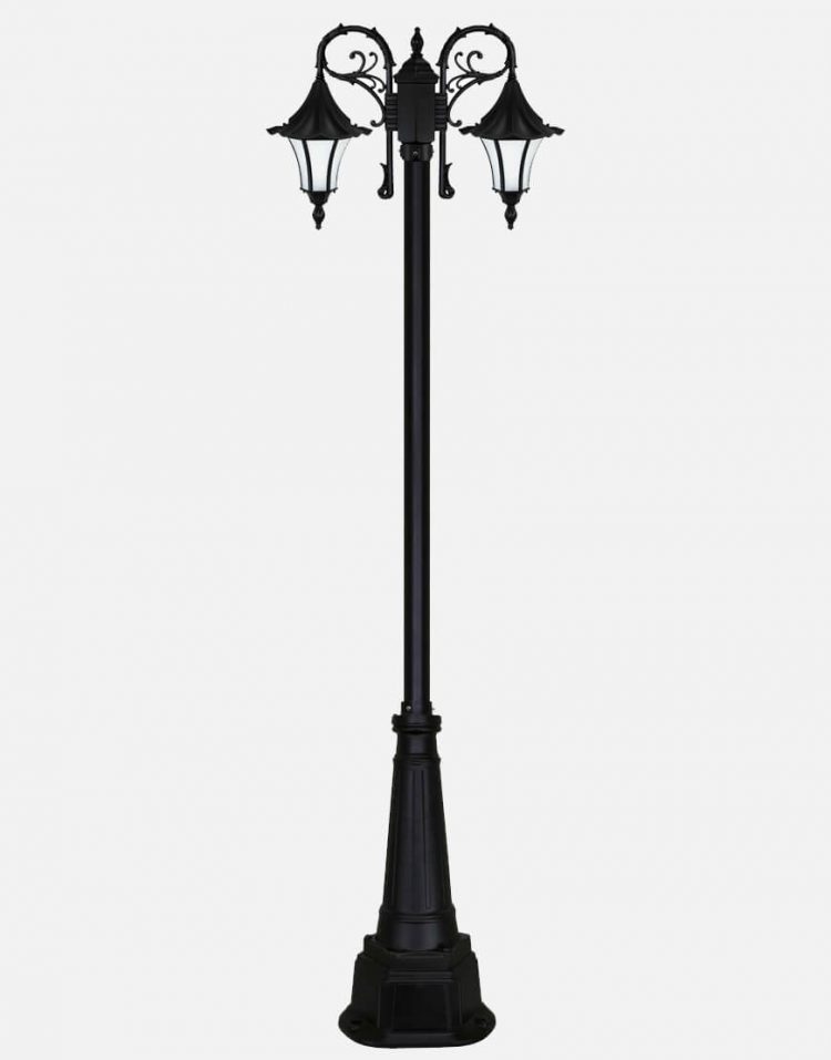 چراغ  سه شاخه پارکی بیتانور مدل چتری کمرباریک P-Bi-592313