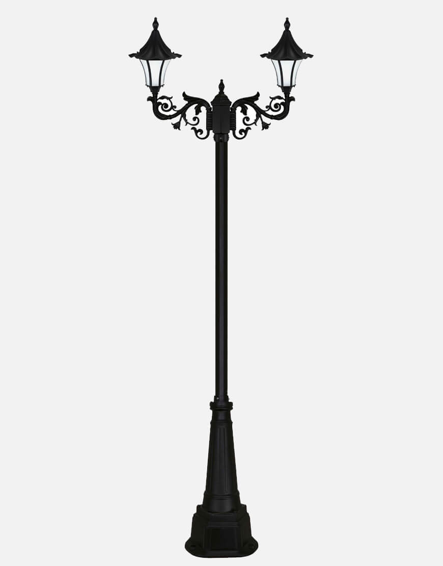 چراغ سه شاخه پارکی بیتانور مدل چتری کمرباریک Z-Bi-592423 چراغ سه شاخه پارکی بیتانور مدل چتری کمرباریک Z-Bi-592423