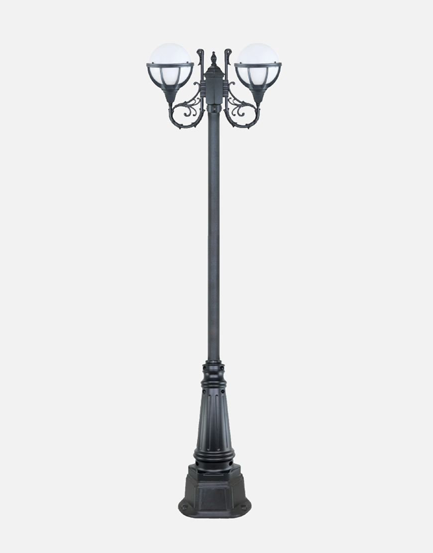 چراغ  پارکی دوشاخه بیتانور مدل دیانا  P-Bi-602313