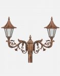 چراغ پارکی دوشاخه بیتانور مدل چتری  Z-Bi-572423