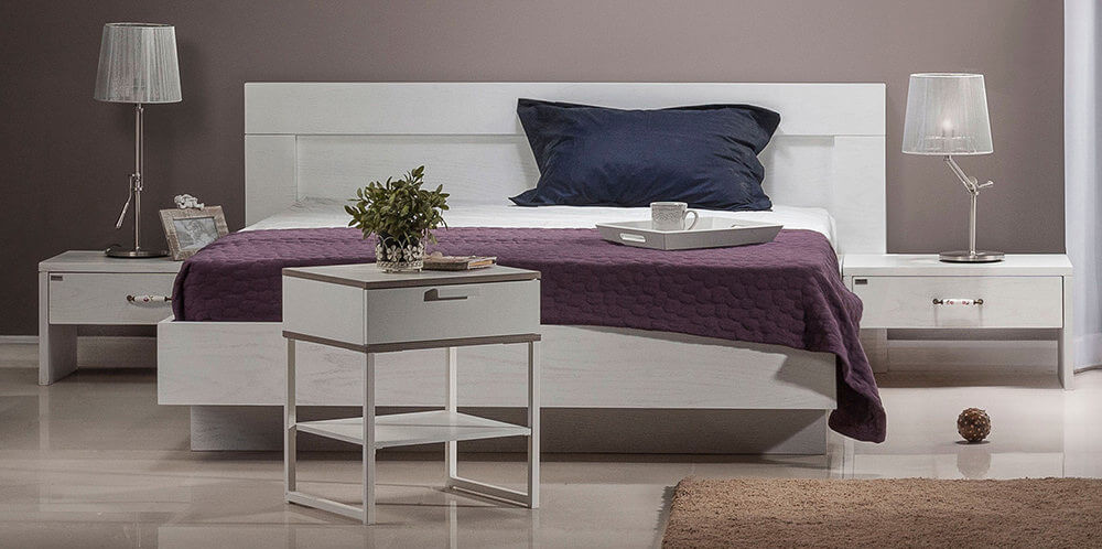 tolica modern wooden bed model pakan 0 - تخت مدرن چوبی تولیکا مدل لانا -  - simple-beds