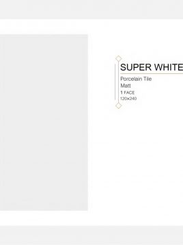 سرامیک اسلب فاوانیا مدل سوپر سفید