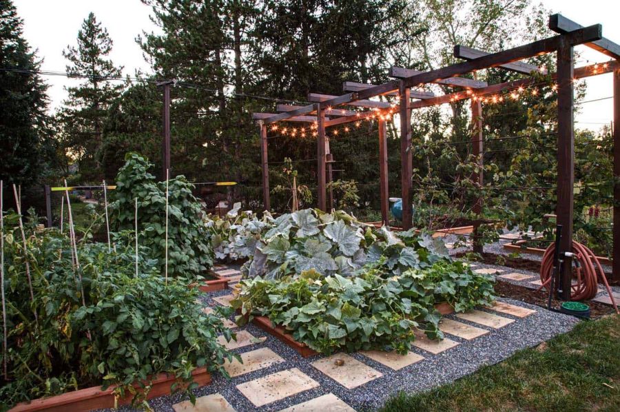 ایده هایی برای طراحی باغچه حیاط و ویلا