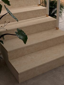 favania stair ceramic model limestone 1 268x358 - سرامیک پله فاوانیا مدل لایمستون