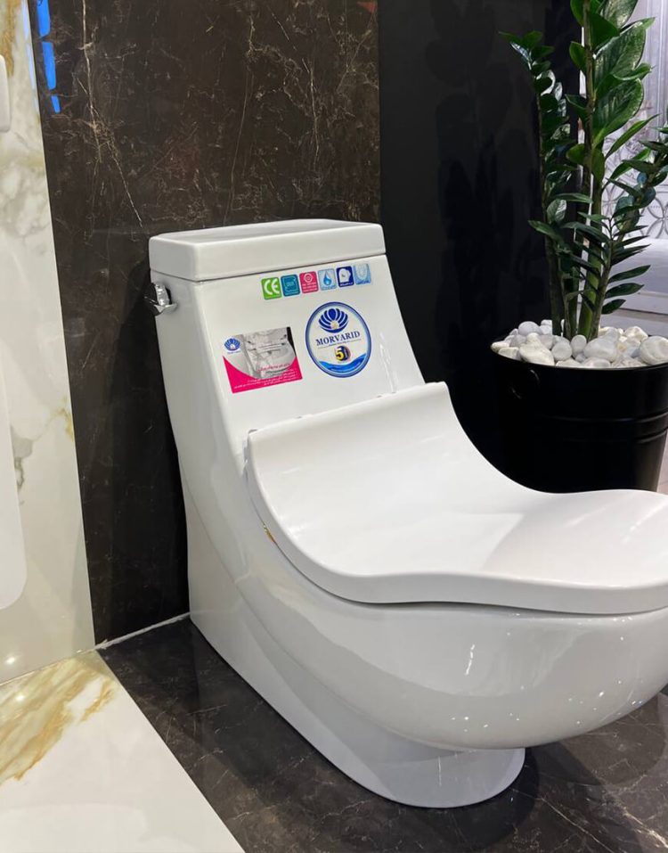 توالت فرنگی مروارید مدل سیلویا طبی