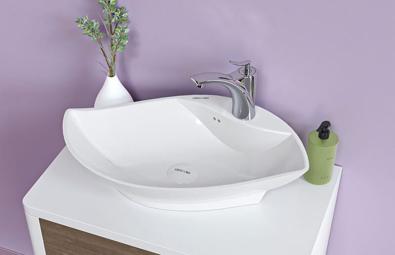 cordgroup counter wash basin floria model 0 - کاسه روشویی روکار چینی کرد مدل فلوریا -  - drop-in-sinks