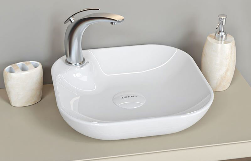 morvarid counter wash basin Anthurium model 0 - روشویی روکار چینی کرد مدل آنتوریوم -  - drop-in-sinks