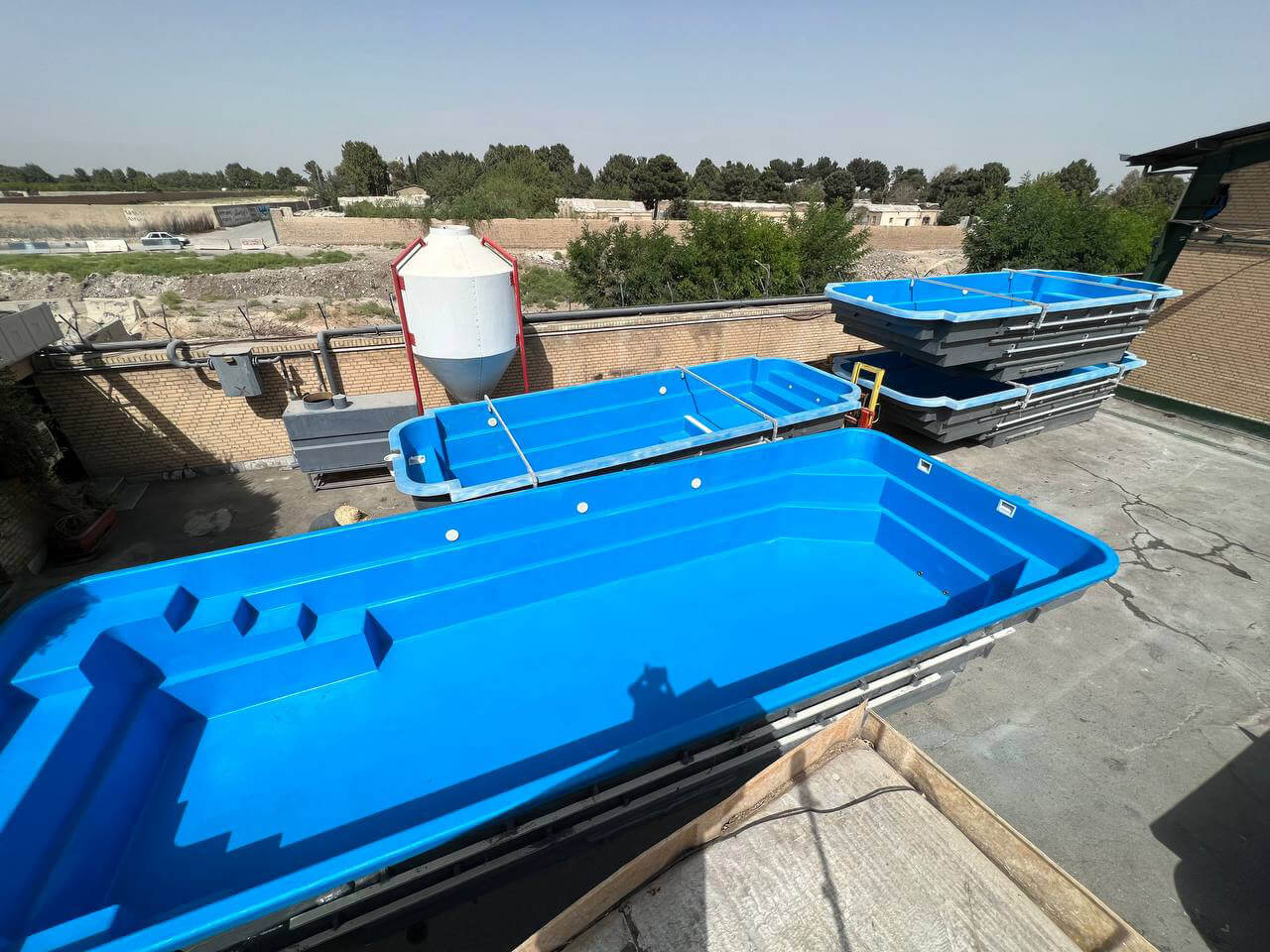 zarfampool prefabricatedpool 55000 liters 5 - استخر فایبرگلاس آماده 3.8*10متر زرفام 50000 لیتری -  - outdoor, pools-pool-supplies, above-ground-pools