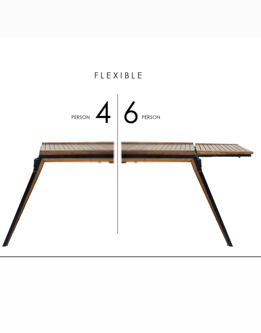 میز تاشو فضای باز کادو مدل B