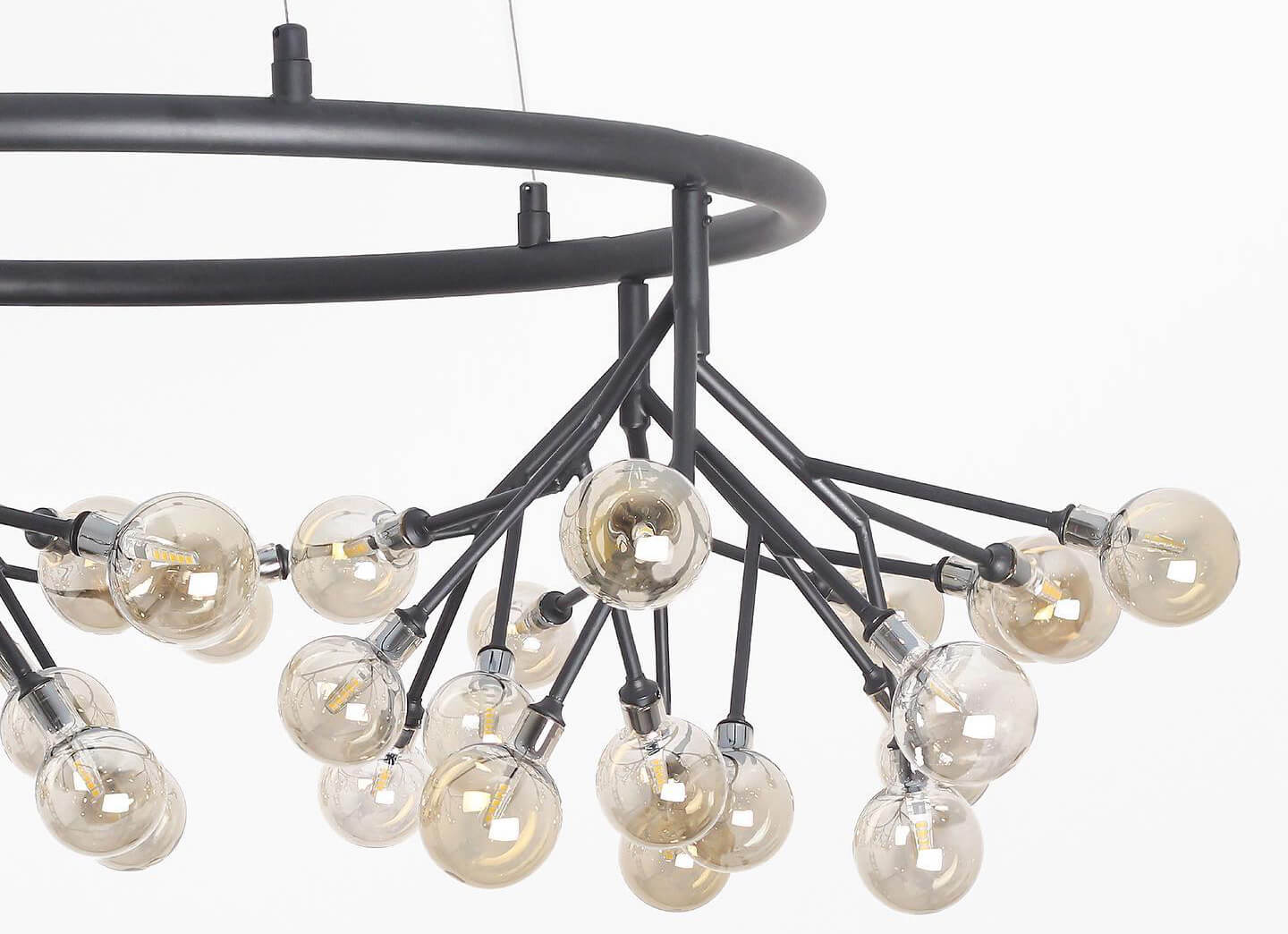 modnor modern chandeliers olight model 00 - لوستر مدرن مدل اولایت -  - shaded-chandeliers