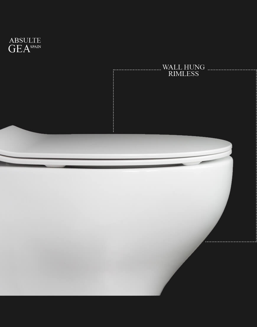 توالت فرنگی وال هنگ GEA مدل ABSOLUTE