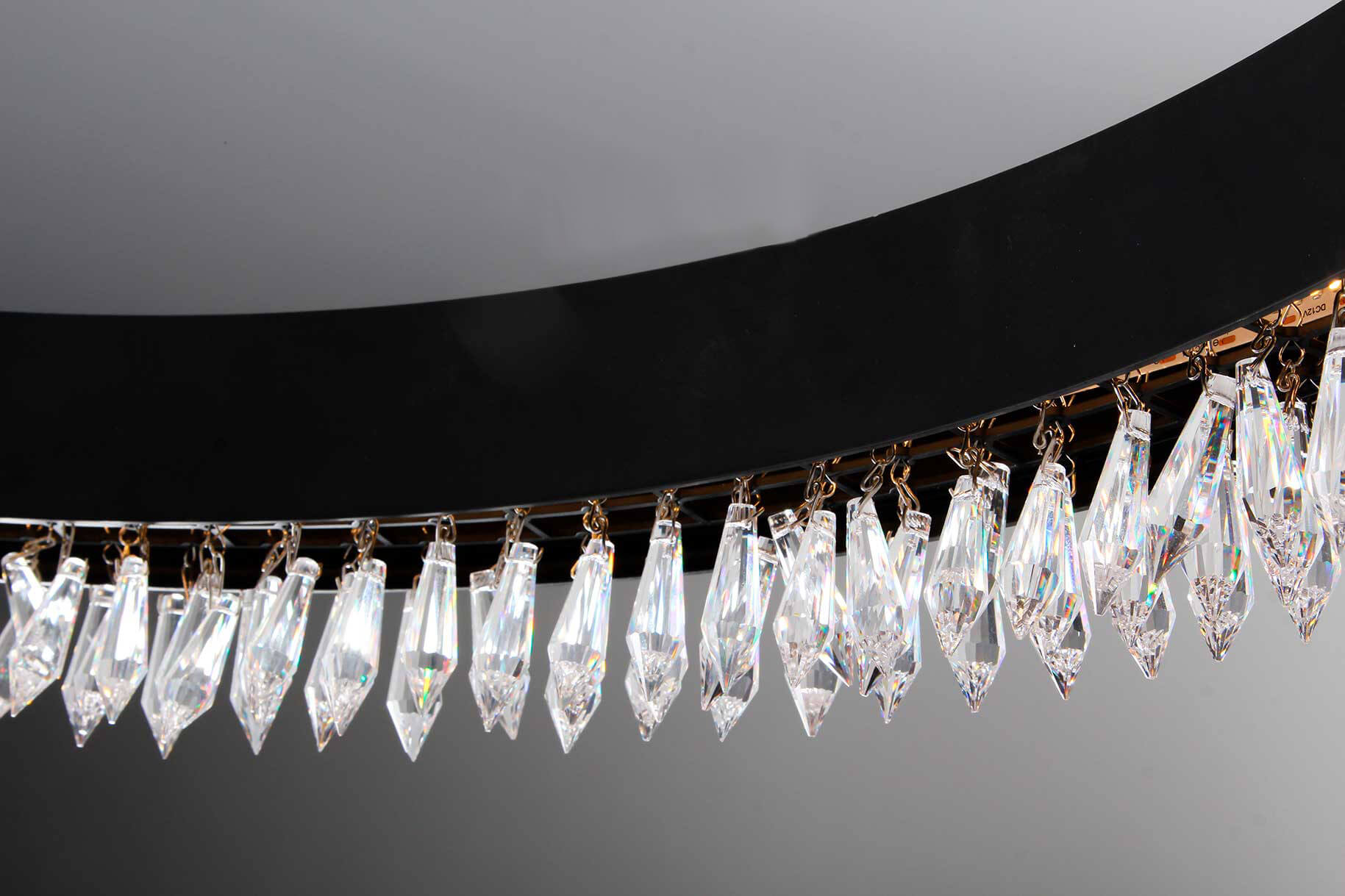 3 - لوستر مدرن کریستال مدل میلوکس -  - shaded-chandeliers, crystal-chandeliers