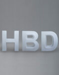 حروف تزیینی نورانی آذین پلی نور مدل HBD