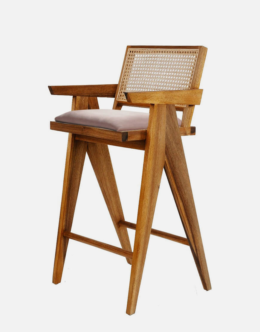 صندلی اپن چوبی استیل هامون