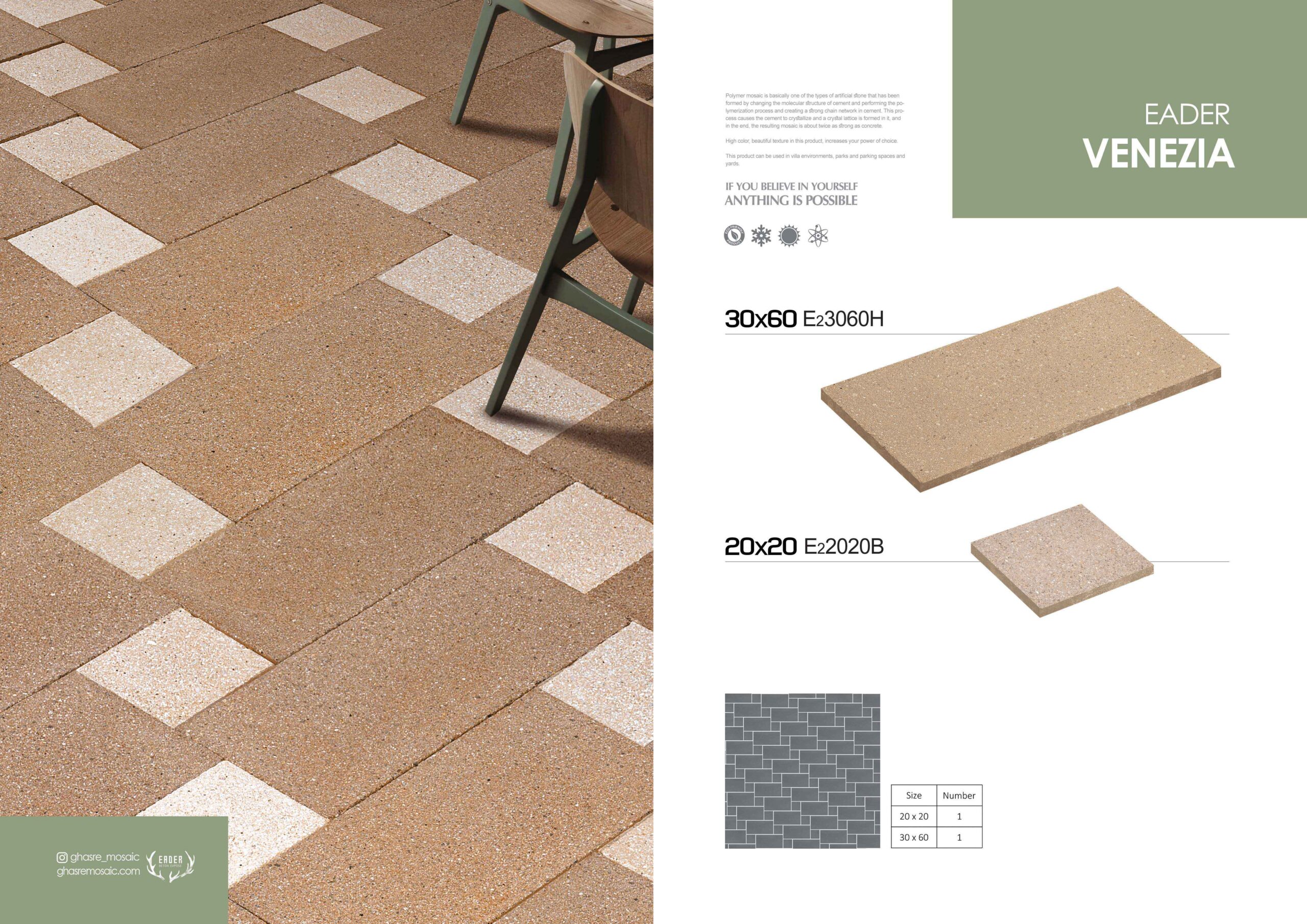 ghasre mosaic 6030 venezia model 0 scaled - موزاییک 60*30 مدل ونزیا -  - mosaic