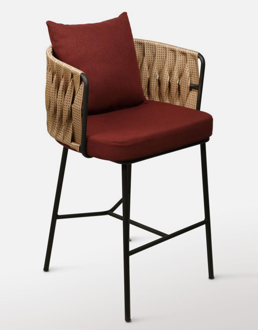 صندلی بار فلزی مدل kenzi