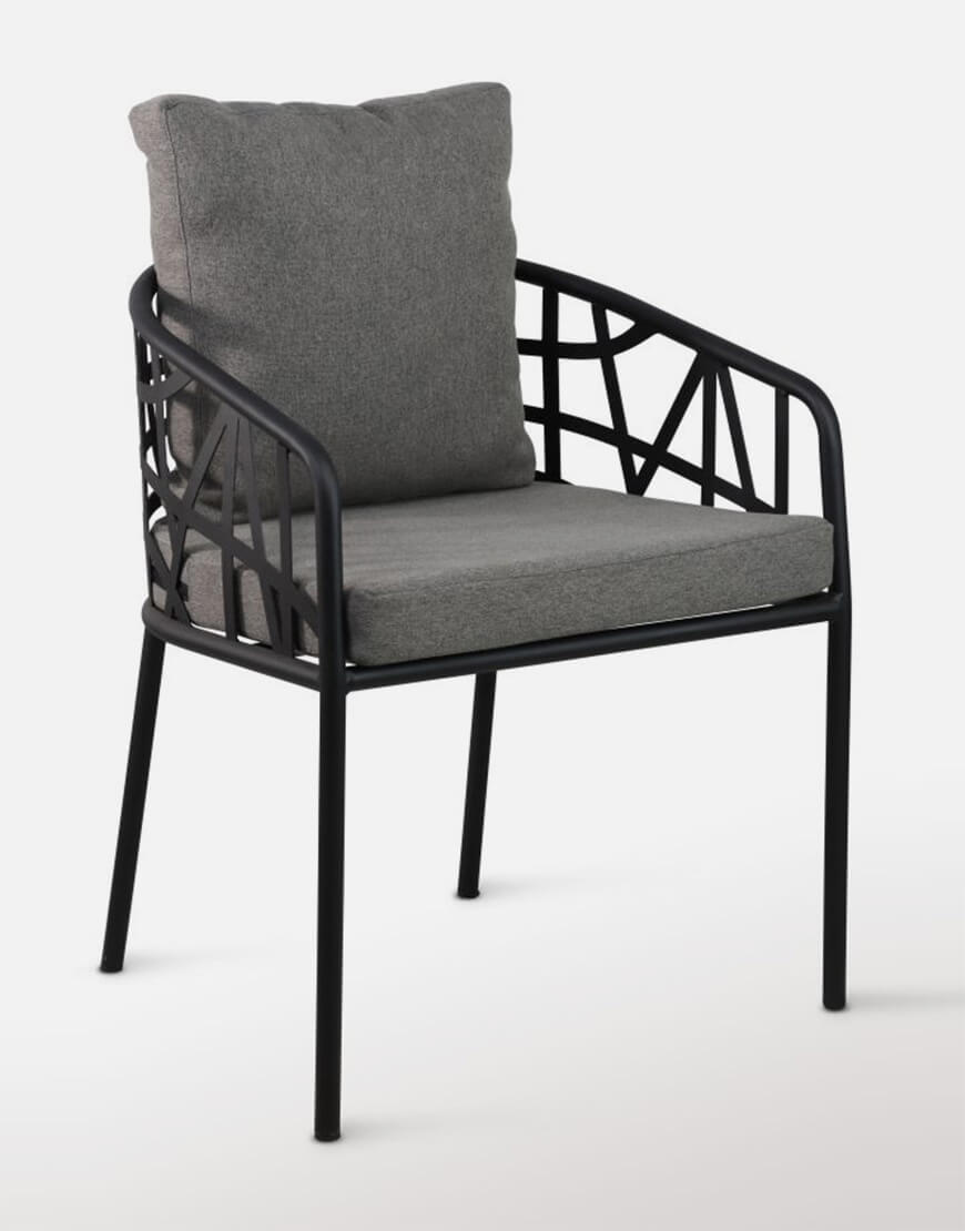 صندلی مبلی فلزی مدل julia