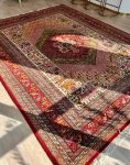 فرش دستباف نقش عشایری لاکی کد 101