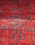 فرش دستباف مدرن قرمز کد 111