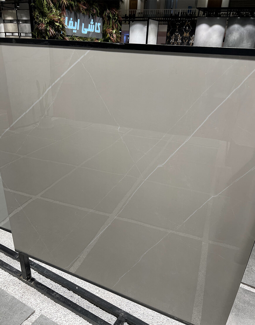 سرامیک اسلب 120*120 ایفاسرام مدل کافو کرم سوپر سفید