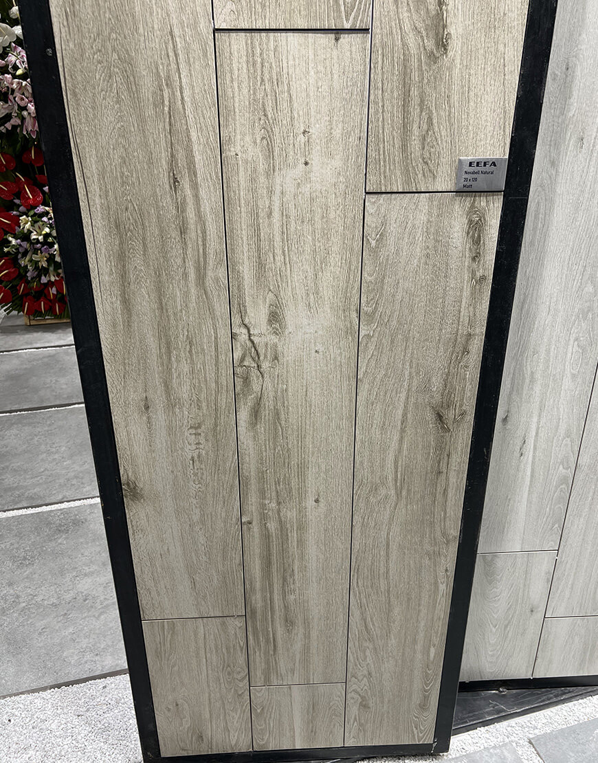 سرامیک طرح پارکت 20*120 ایفاسرام مدل نوابل نچرال