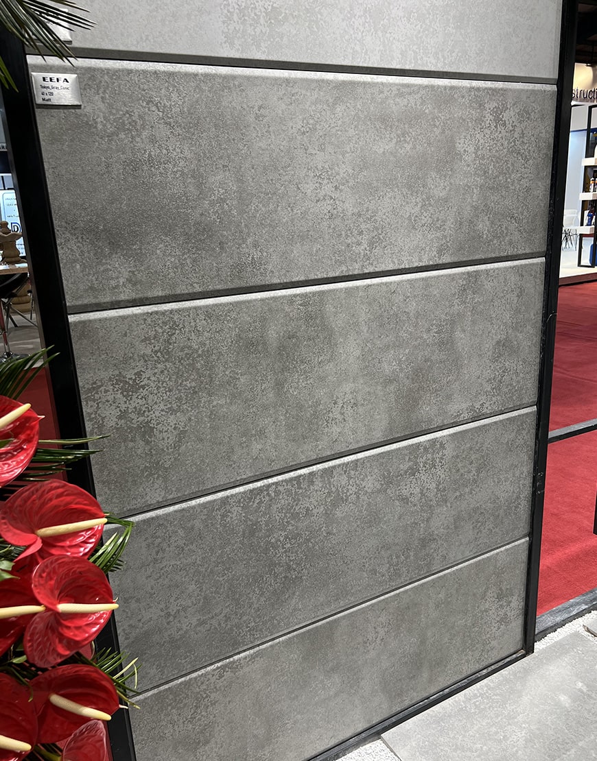 سرامیک 120*41 ایفاسرام مدل توکیو خاکستری کنیک