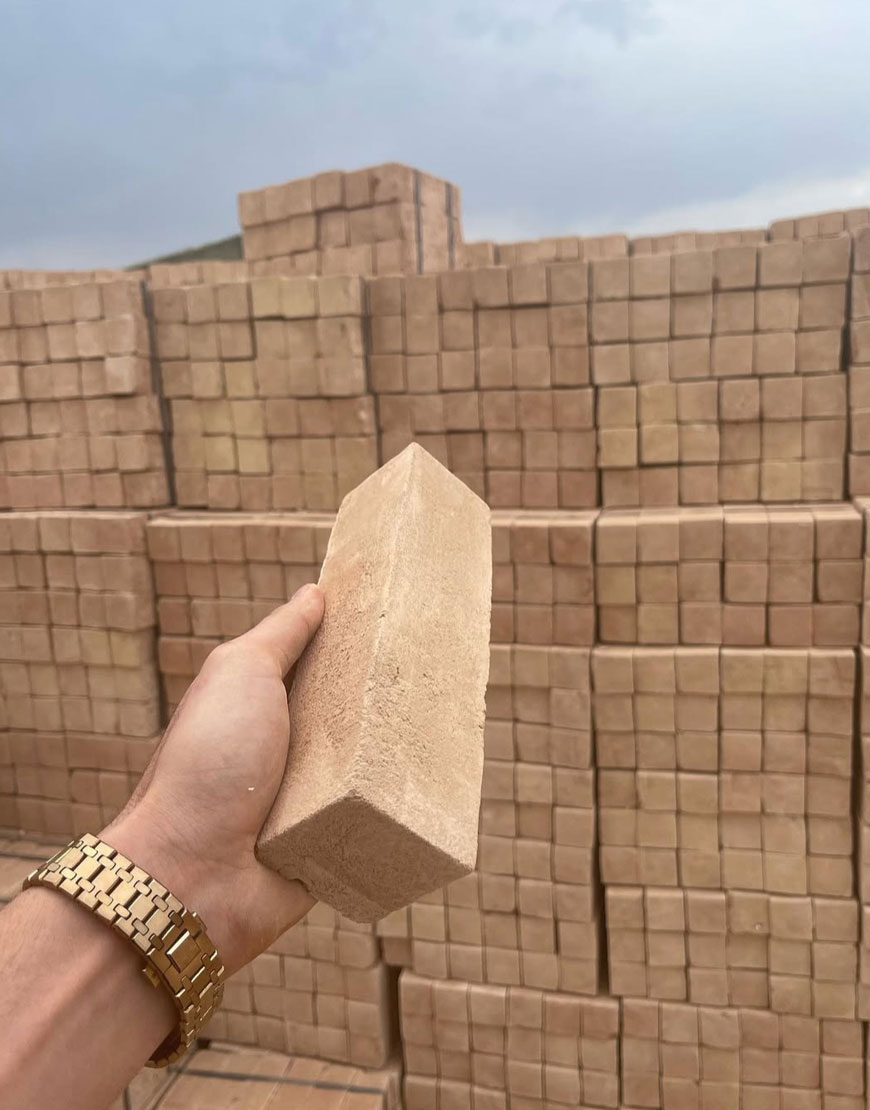 آجر قزاقی نیمه (قلمدانی) حیدری