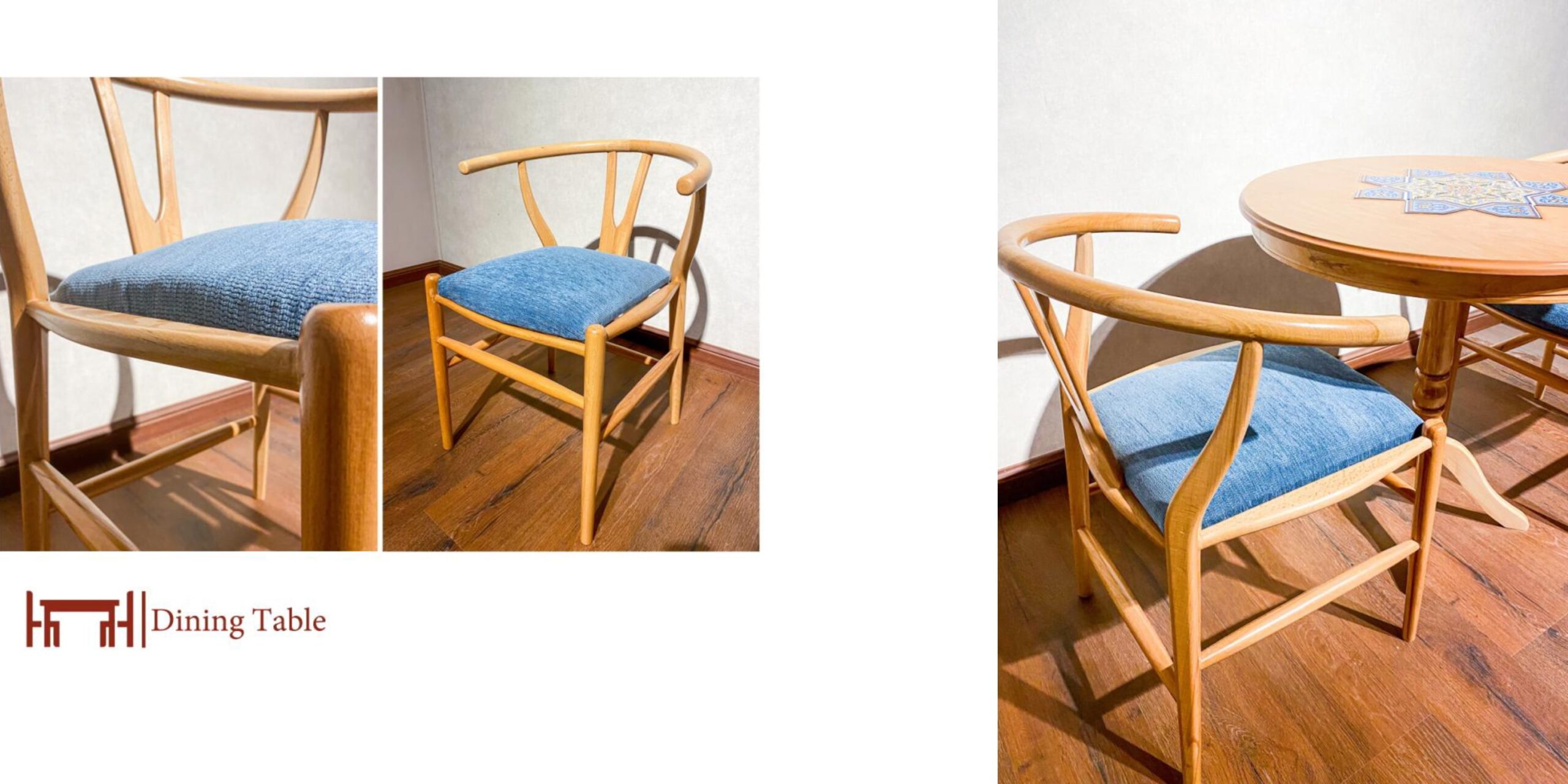 hendesi modern wooden dining chiar 0 scaled - صندلی دسته دار مبله مدل دیپلمات چوبی مدرن -  - kitchen-dining-chairs