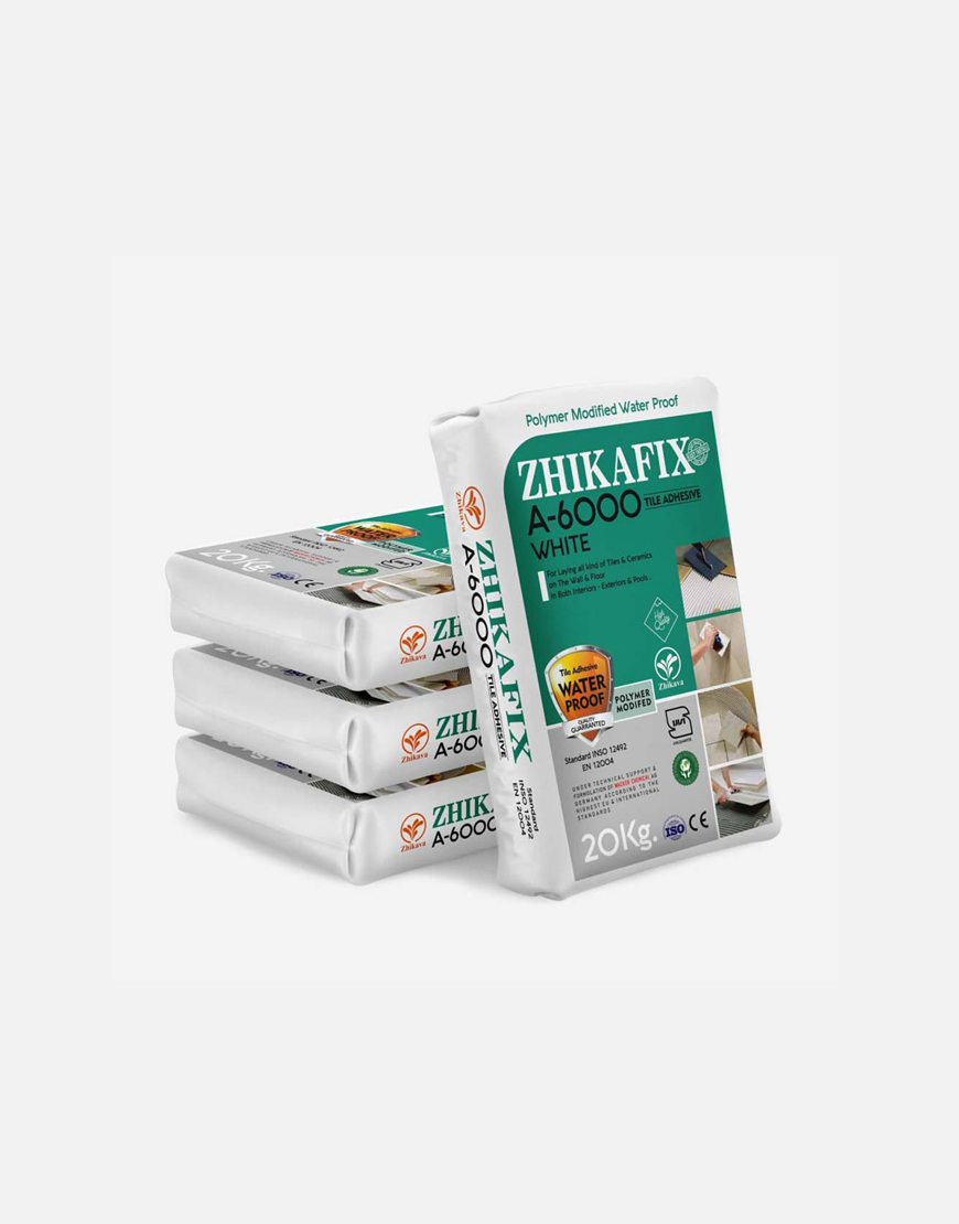 چسب کاشی پودری ژیکاوا مدل ژیکافیکس A6000
