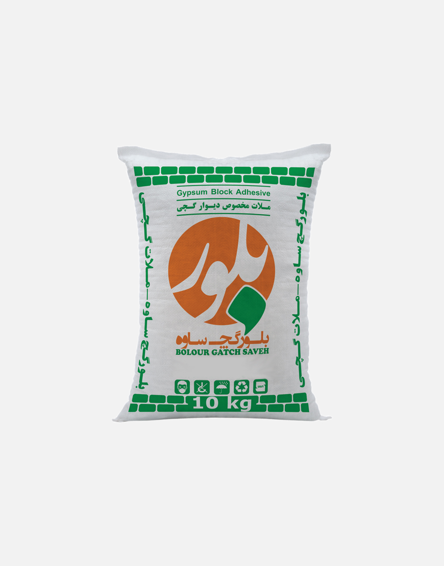 ملات مخصوص دیوار گچی بلور ساوه