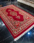 فرش دستباف قشقایی نقشه کف ساده هزارگل کد 36237