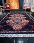 فرش دستباف قشقایی نقشه بندی بختیاری (گلدانی) کد 37253