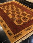 فرش دستباف قشقایی نقشه دسته گل کرمان (گل پتو) کد 37634
