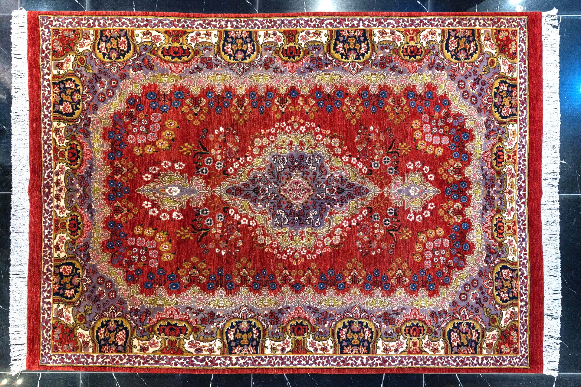 handmade persian carpet code38609 0 - فرش دستباف قشقایی نقشه کرمان کد 38609 -  - area-rugs