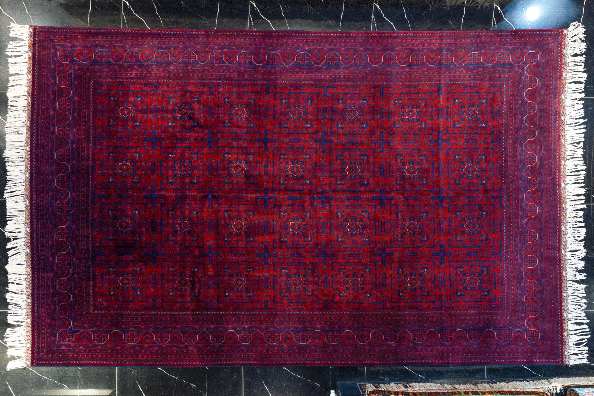 handmade persian carpet code38969 0 - فرش دستباف قشقایی نقشه ستاره ای (خان محمدی) کد 38969 -  - area-rugs