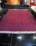 فرش دستباف قشقایی نقشه ستاره ای کد 39066