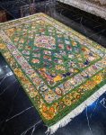 فرش دستباف قشقایی نقشه دسته گل لوزی کد 39197