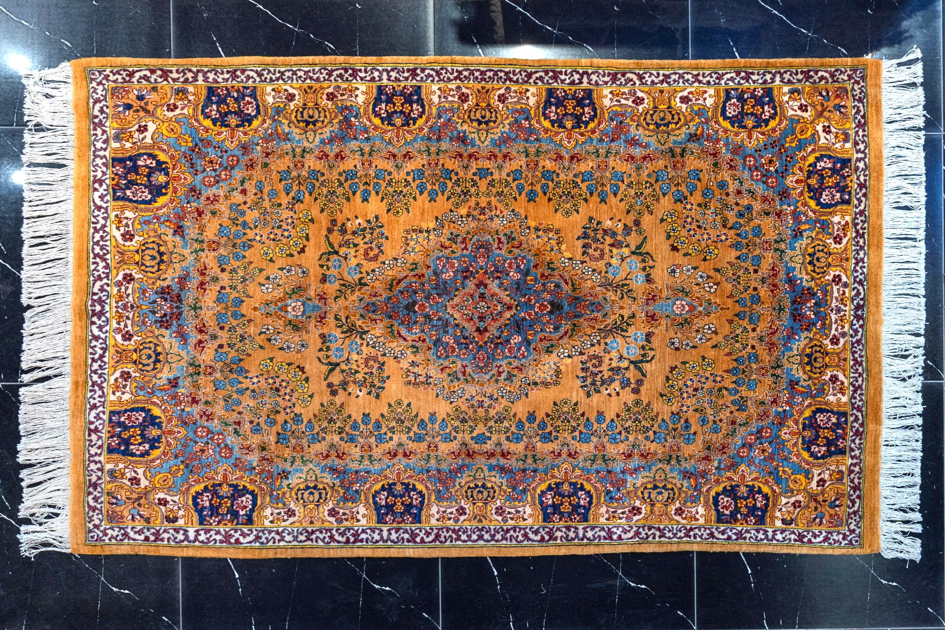handmade persian carpet code39211 0 - فرش دستباف قشقایی نقشه کرمان کد 39211 -  - area-rugs