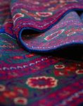 فرش دستباف نقشه خان محمدی کرک براق کد 39343