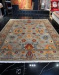 فرش دستباف نقشه افشان گل درشت سلطان آباد کد 39907