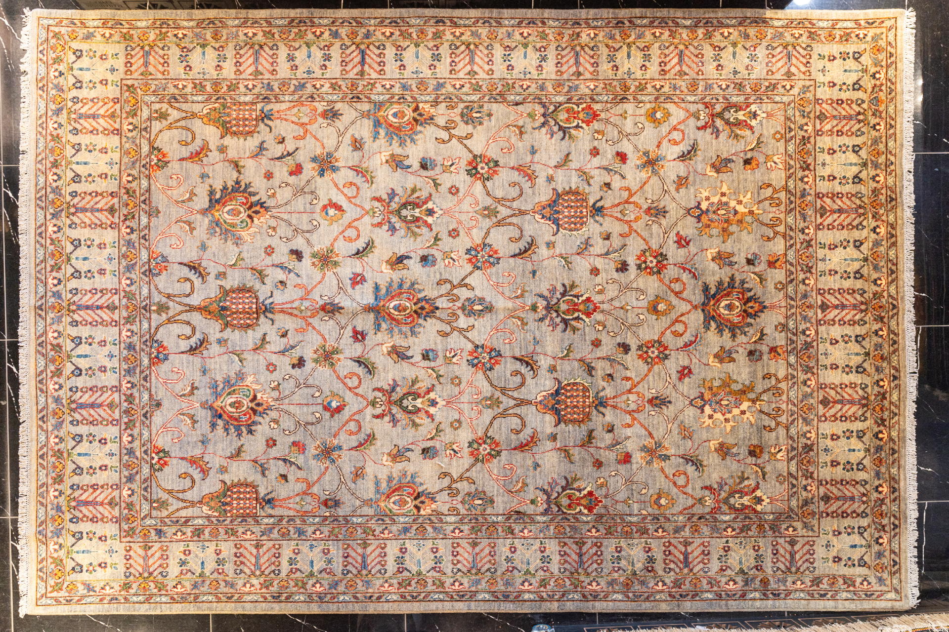 handmade persian carpet code39931 0 - فرش دستباف قشقایی نقشه افشان کد 39931 -  - area-rugs