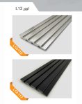 دیوارپوش پلی استایرن 120میلیمتری بهینا طرح لوور کد L12